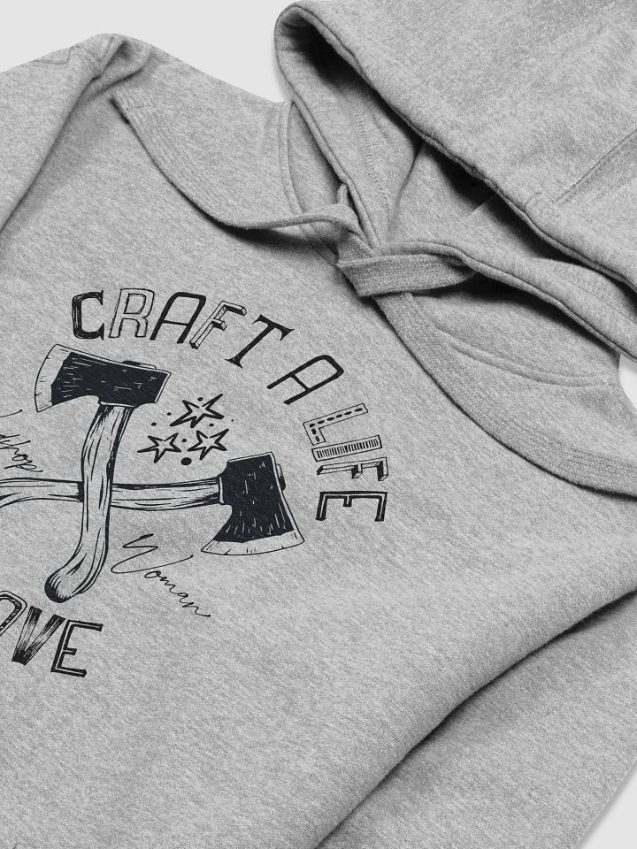 Craft A Life Hoodie-Grey product image (2)
