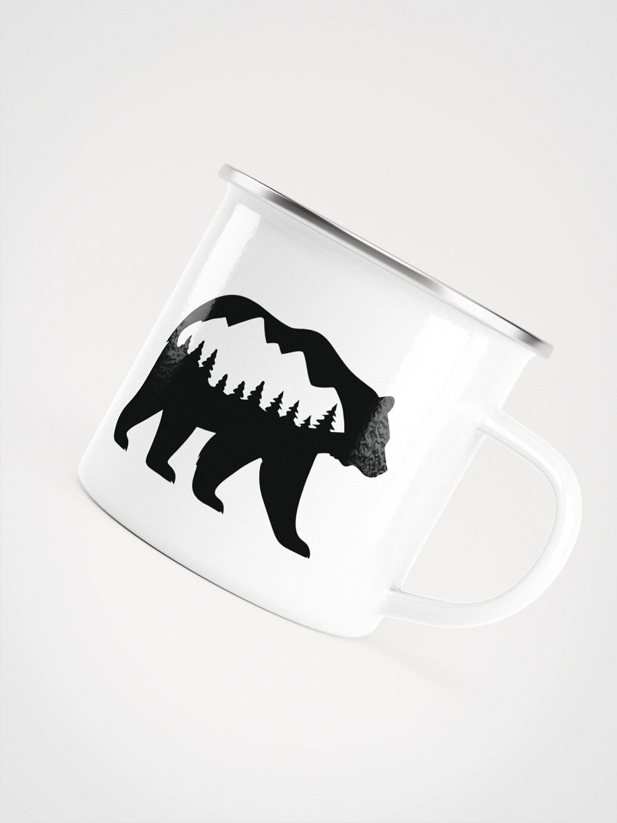 Grizzly Bear Wild Encounter Enamel Mug product image (5)
