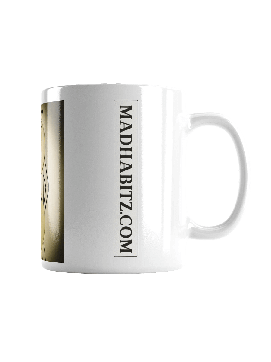 Expressive Faces White Glossy Mug product image (3)