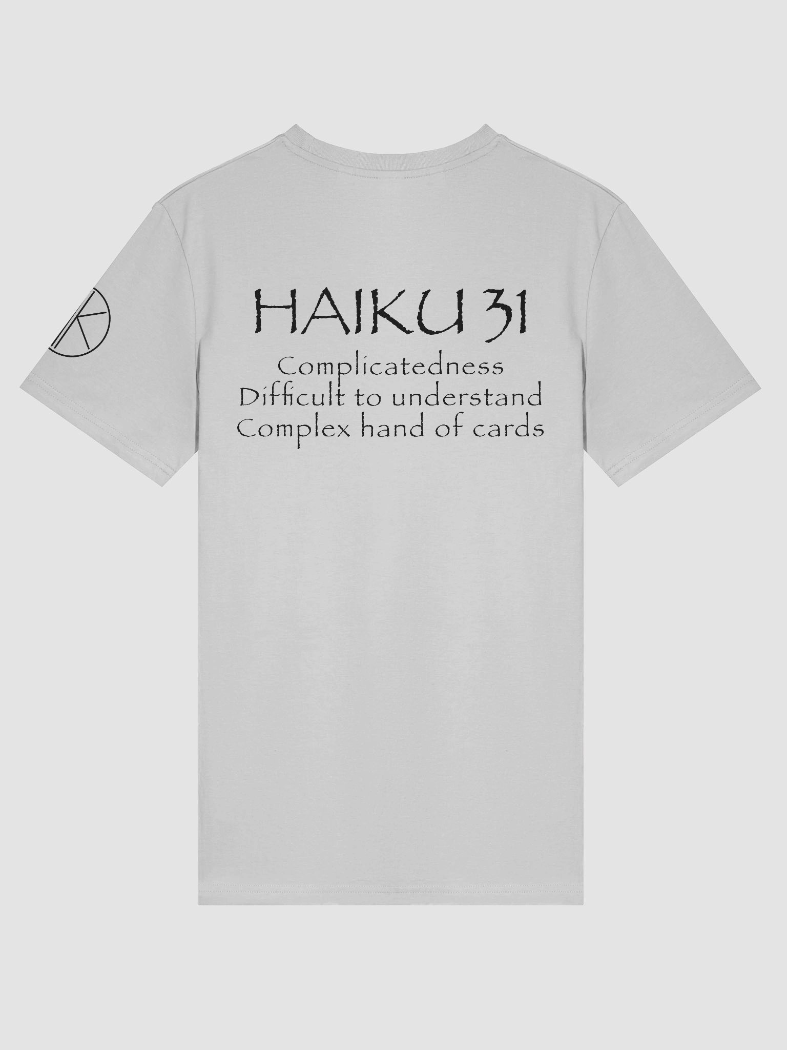 HAIKU 31 ORGANIC UNISEX TEE product image (1)