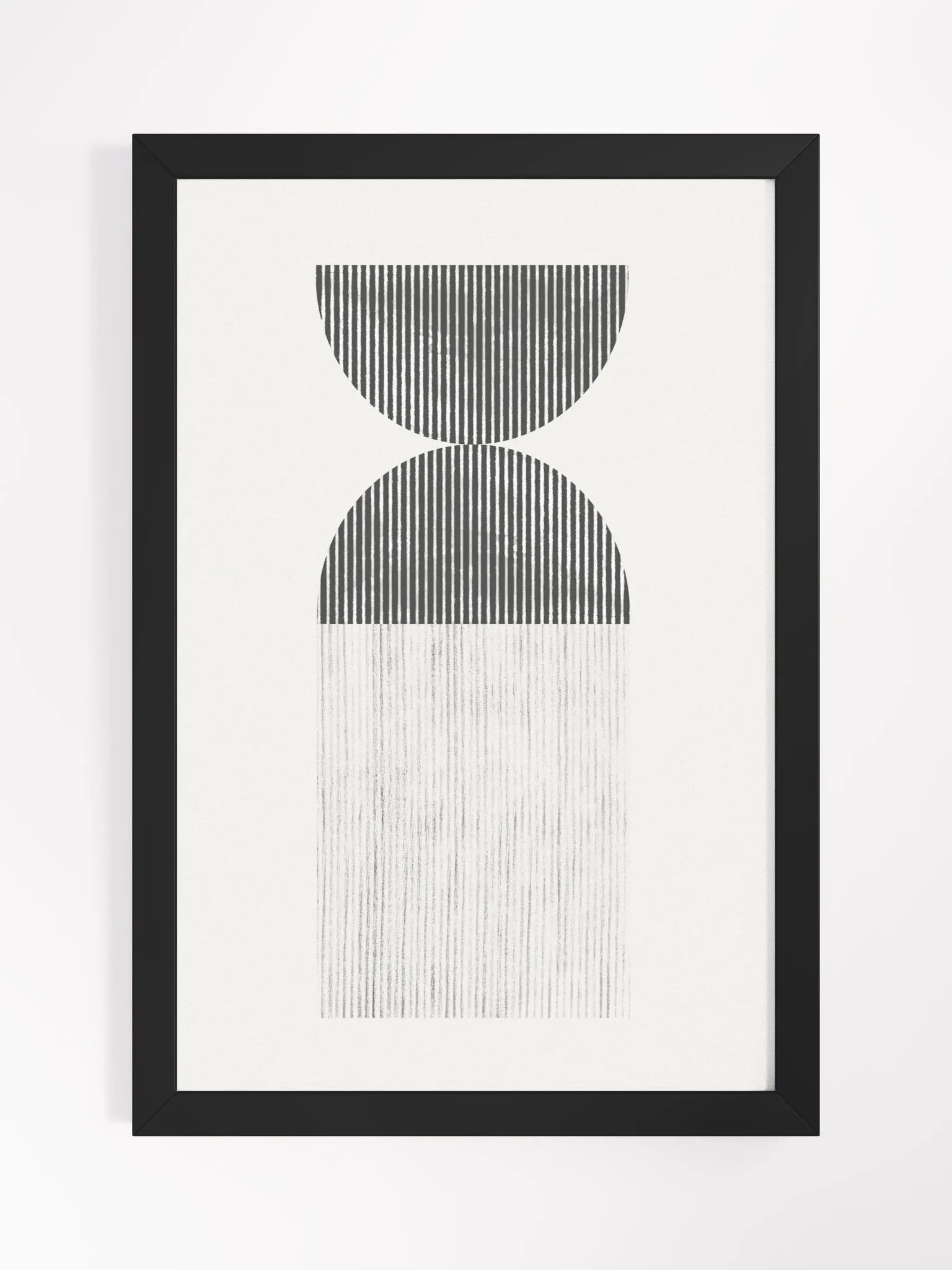 Geometric Harmony Framed Poster – Modern Art with Timeless Appeal product image (3)