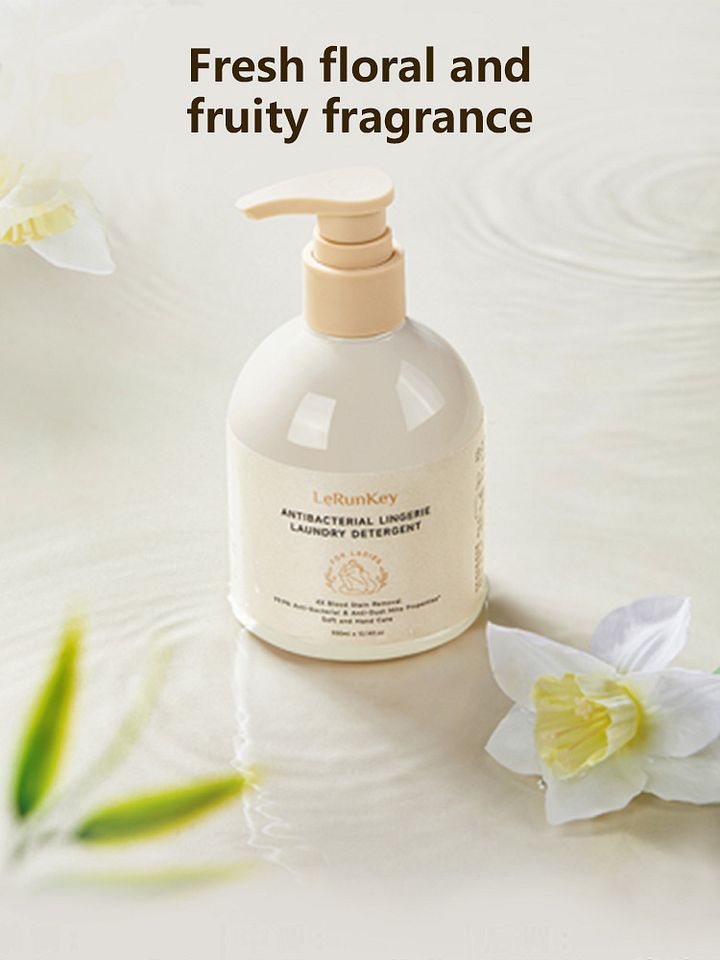 Lerunkey Specialized Detergent for Lingerie 4X Blood Stain Removal Soft and Hand Care Special fragrance 300ml product image (1)