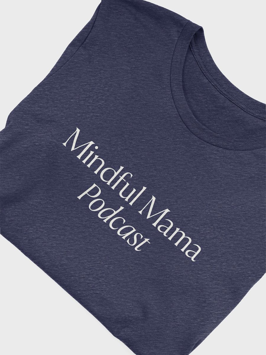 [Navy] Mindful Mama Podcast Tee product image (5)