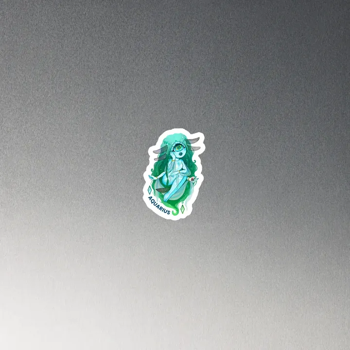 Aquarius Magnet (Zodiac Series) product image (4)