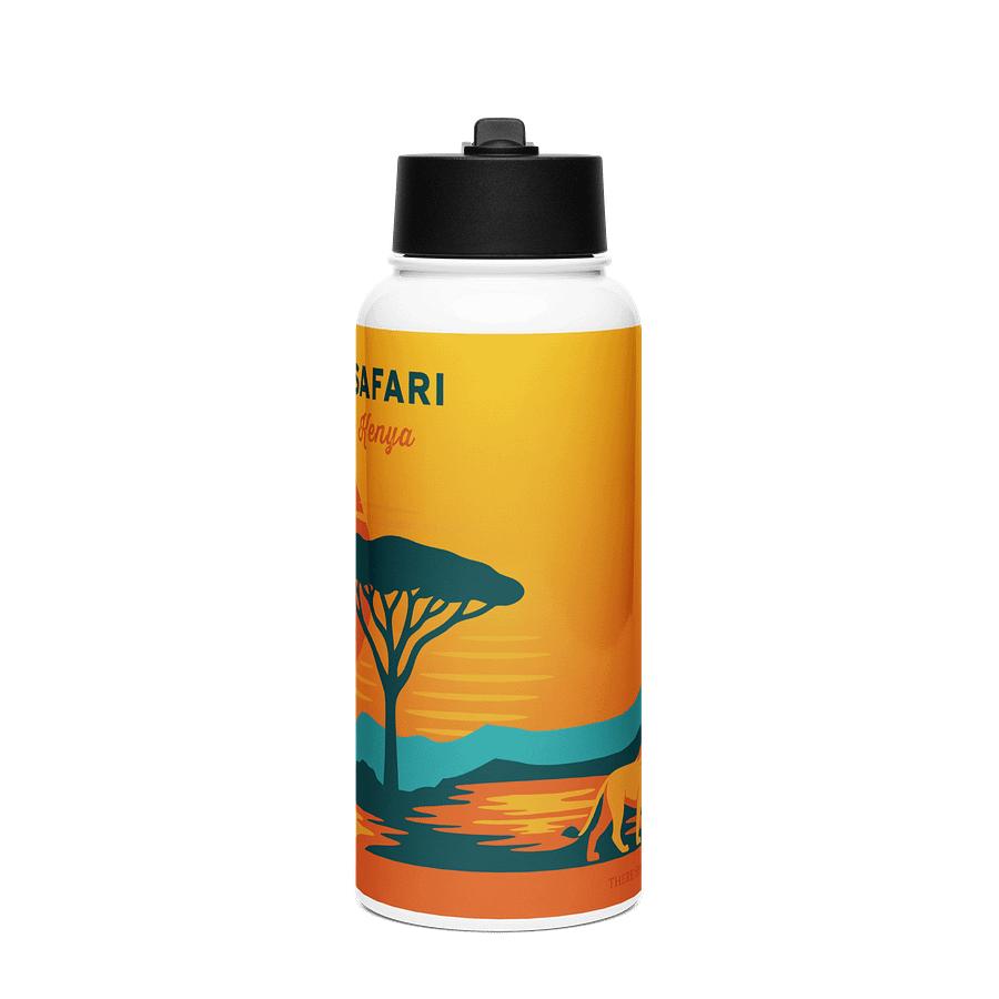Safari Sunset - Stainless Steel Water Bottle product image (3)