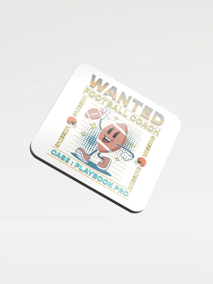 Wanted Coach Football Coaster product image (1)