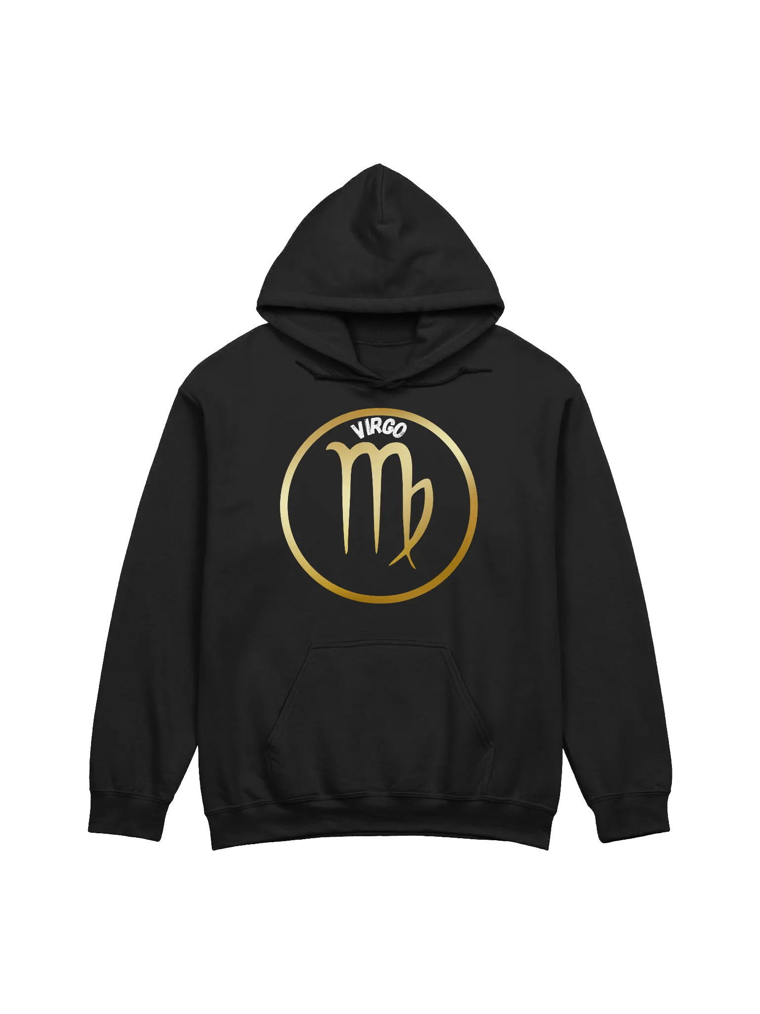 Golden Virgo Zodiac Symbol Hoodie product image (1)