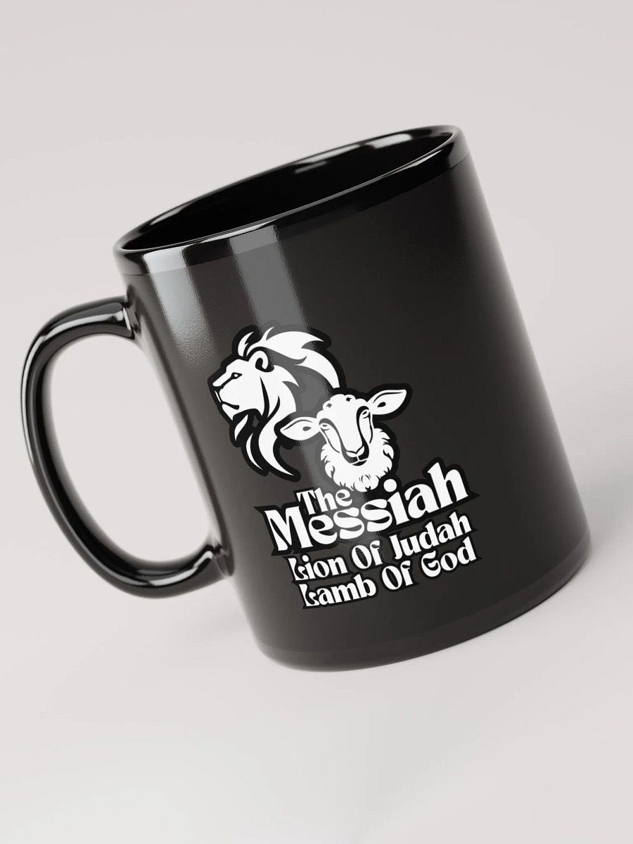 Lion of Judah, Lamb of God Black Mug product image (3)