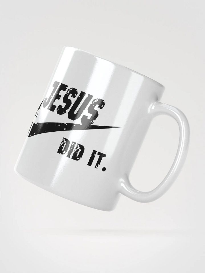JESUS DID IT White Mug product image (5)