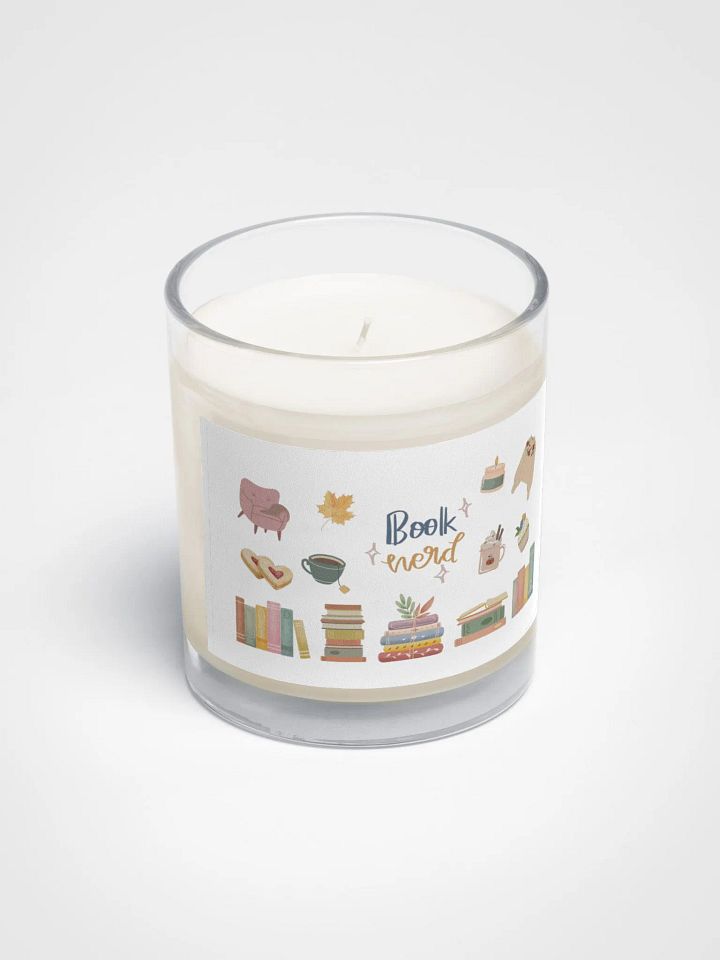 Cozy Book Nerd Soy Wax Candle product image (2)
