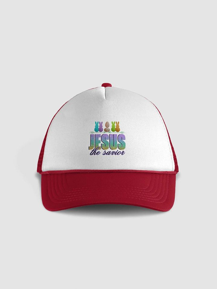 JESUS The Savior, Christian Faith Foam Trucker Hat product image (1)