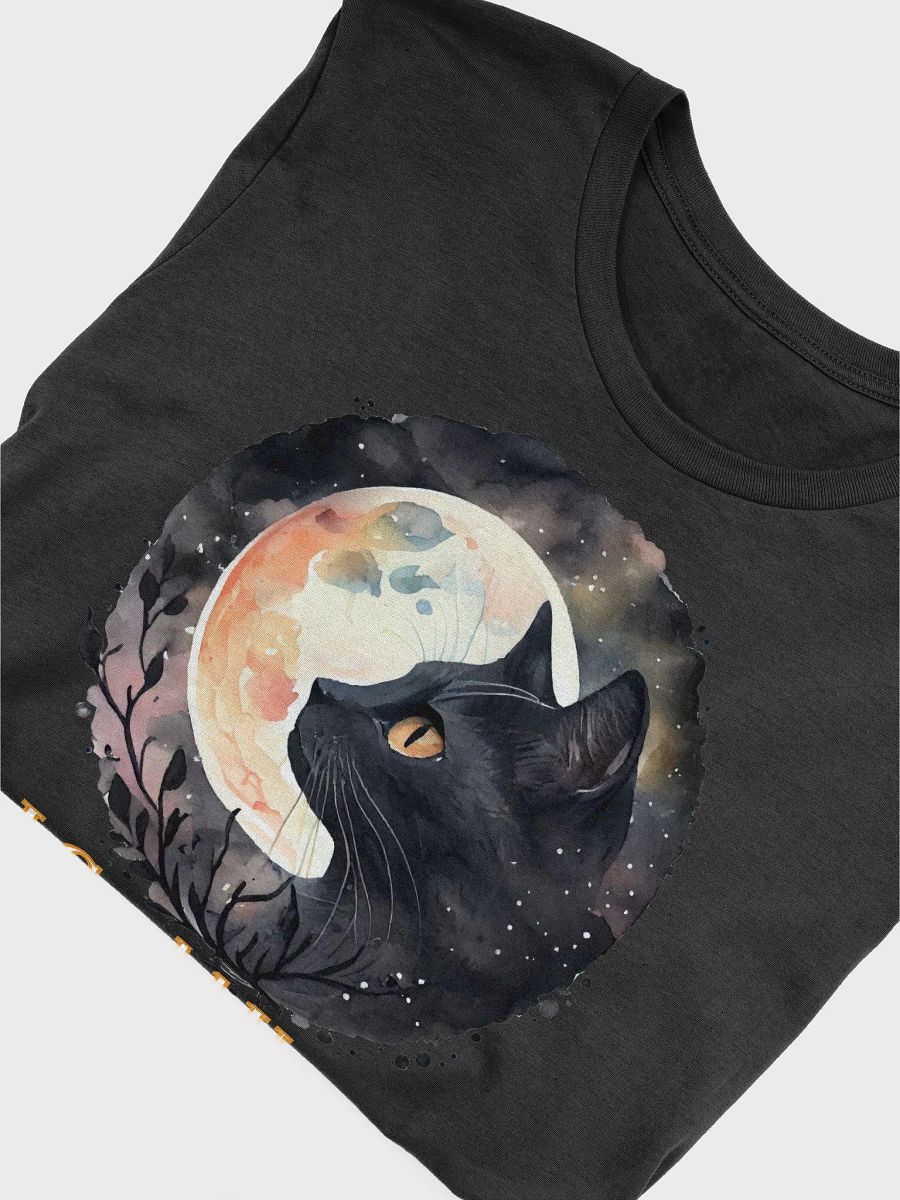 Moonlit Feline Whimsy T-Shirt product image (5)