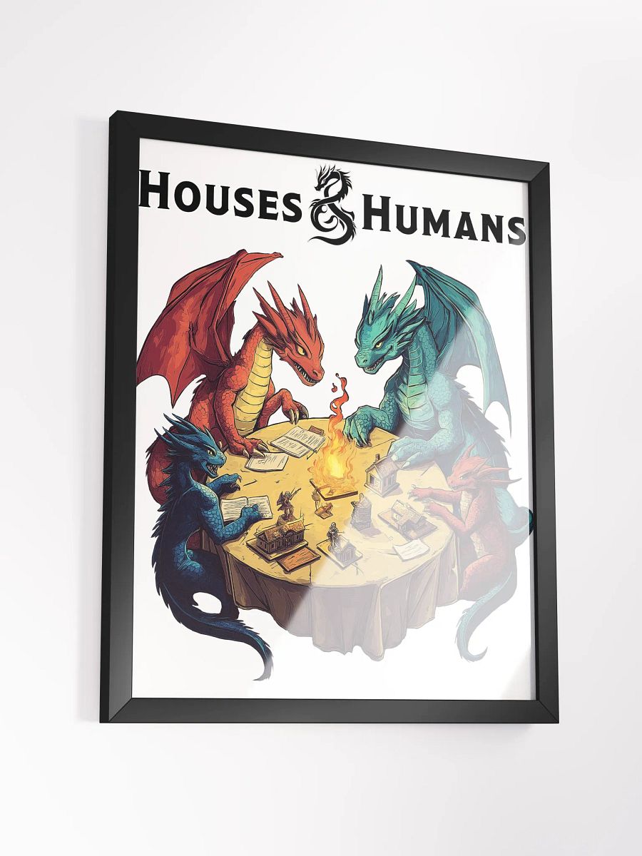 Houses and Humans - Framed Poster product image (3)