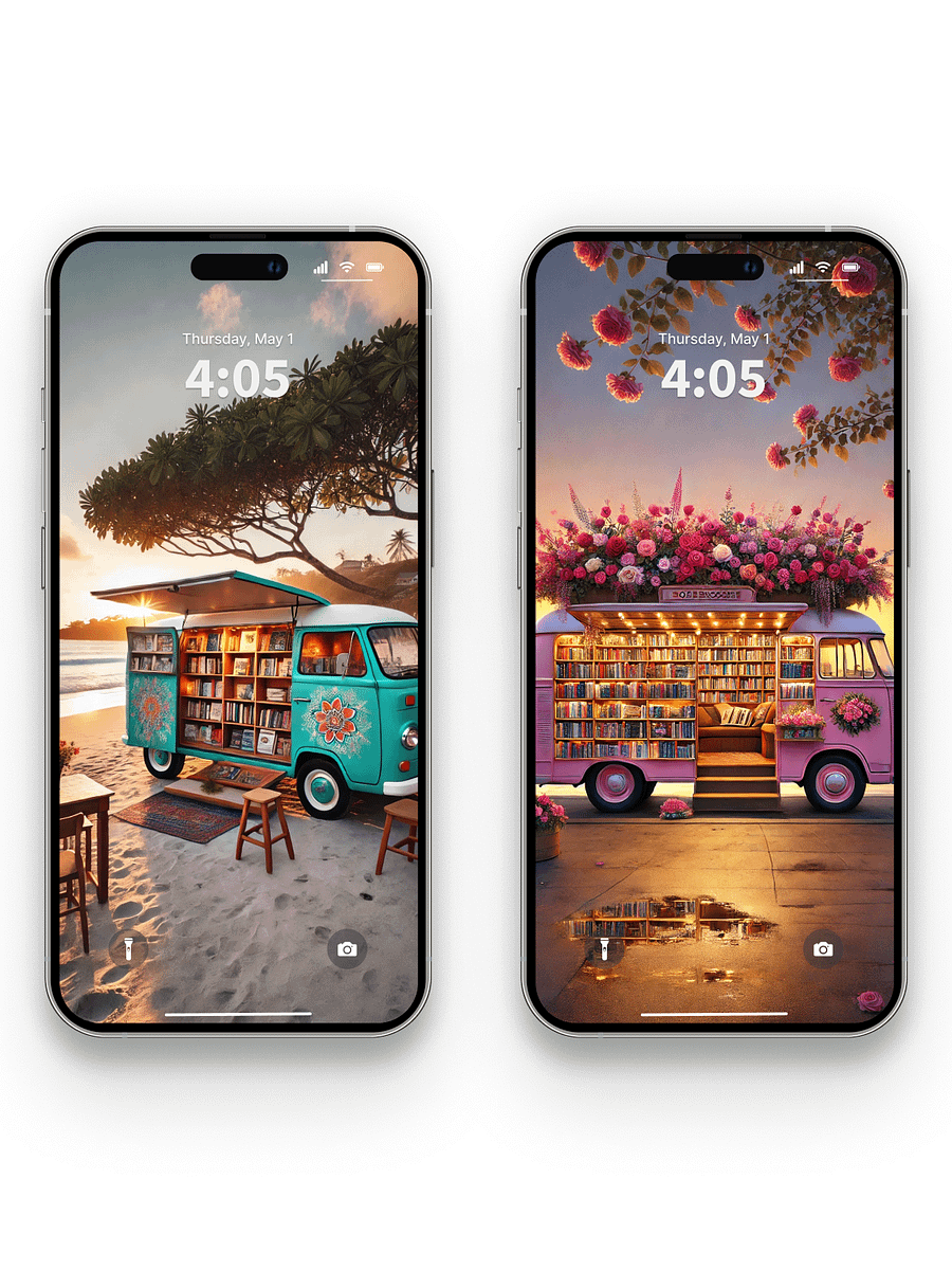 100 Stunning Wallpapers for Book Lovers – Cozy, Aesthetic & Inspiring product image (8)