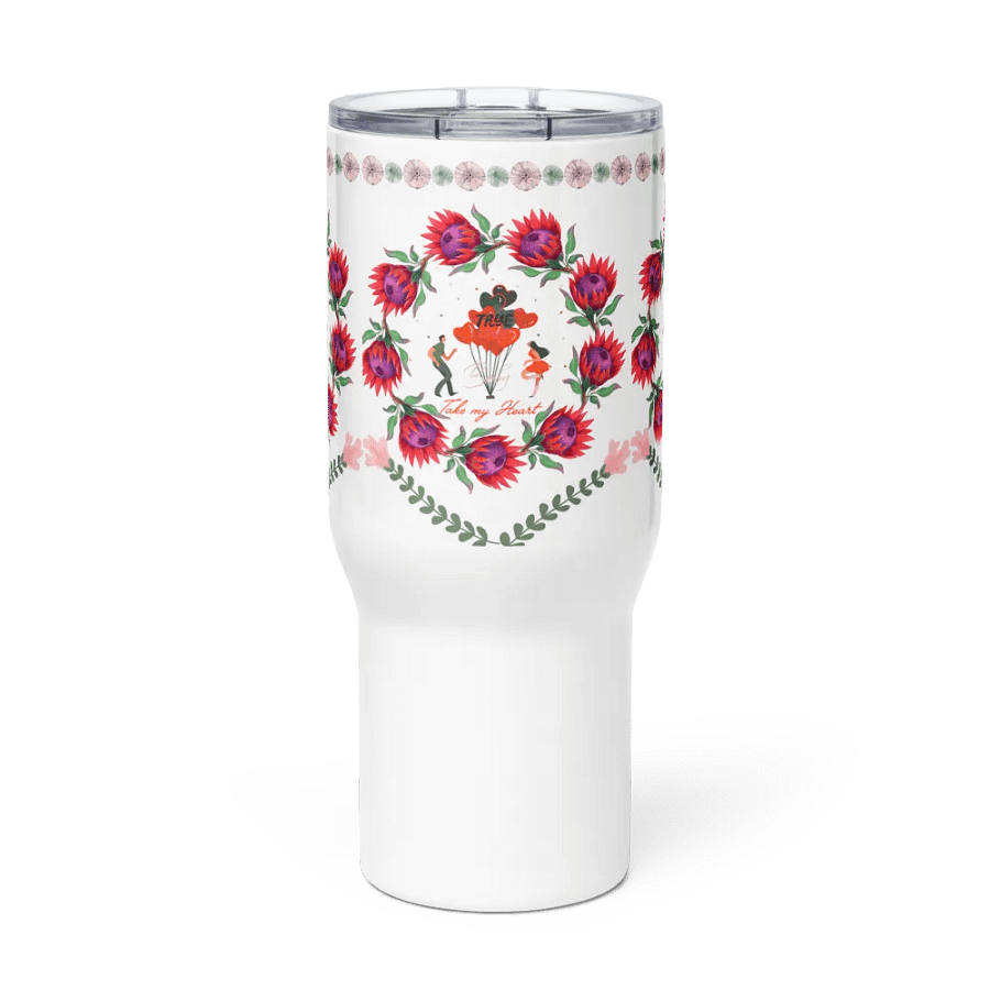 Floral Wreath Bliss Travel Mug product image (2)