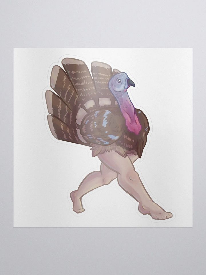 Turkey Trot Sticker product image (2)