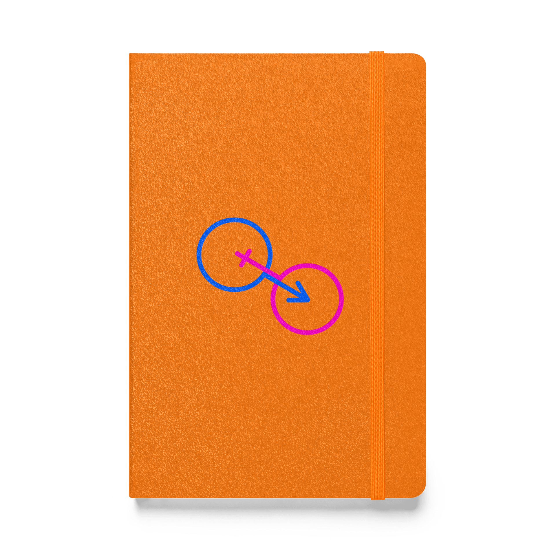 Traditional Male And Female Connection Hardcover Bound Notebook product image (1)