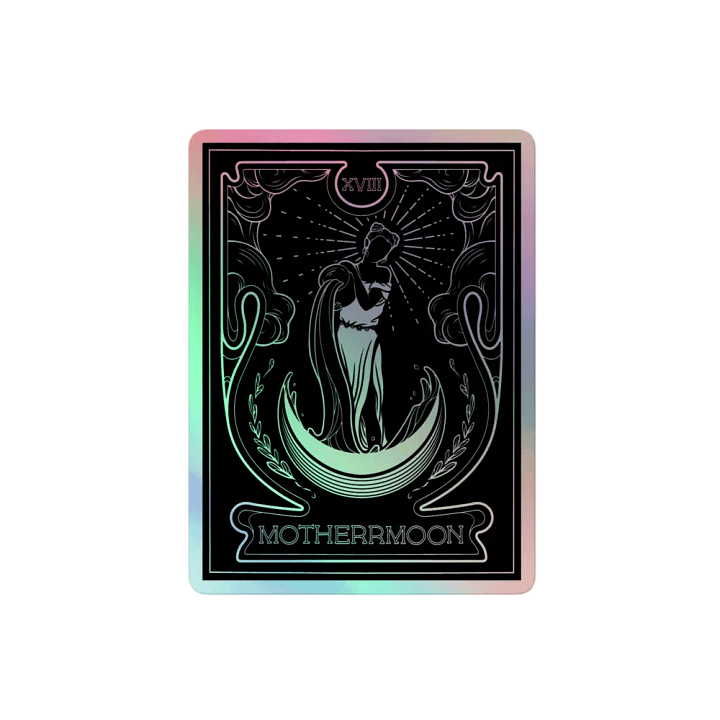 MM 𝖙𝖆𝖗𝖔𝖙 holographic sticker product image (2)