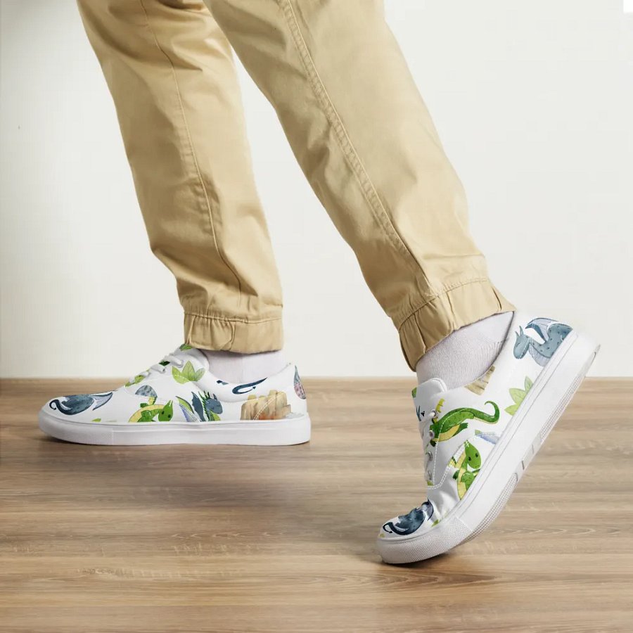 Dragon Dreams Lace-Up Sneakers product image (11)