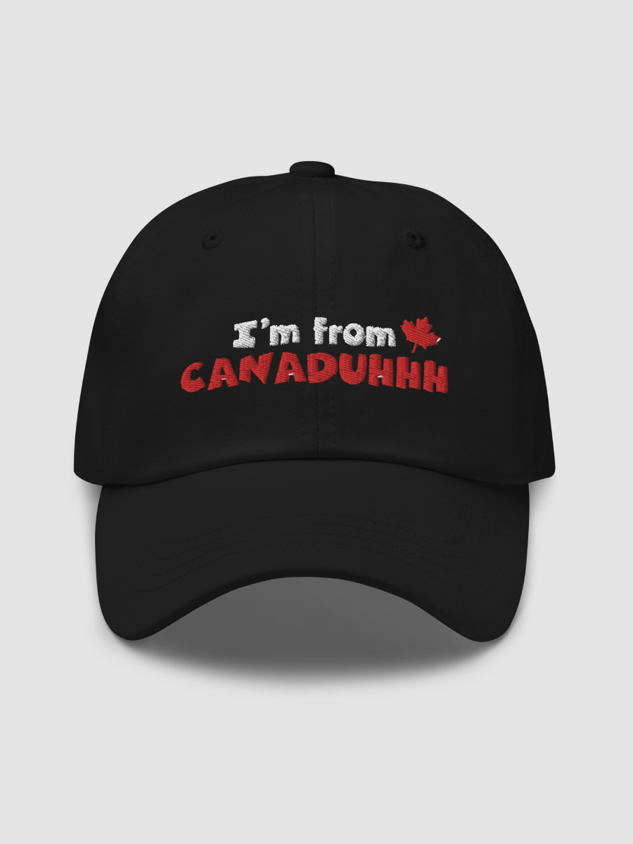 Canaduhhh Black Dad Hat product image (1)