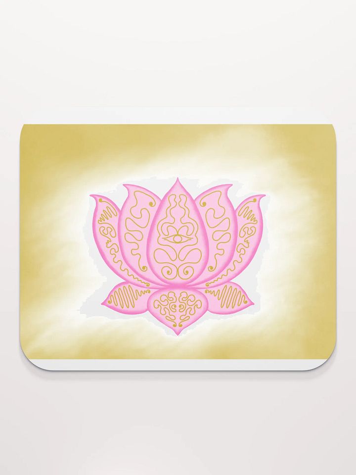 Golden Lotus Mouse Pad product image (2)