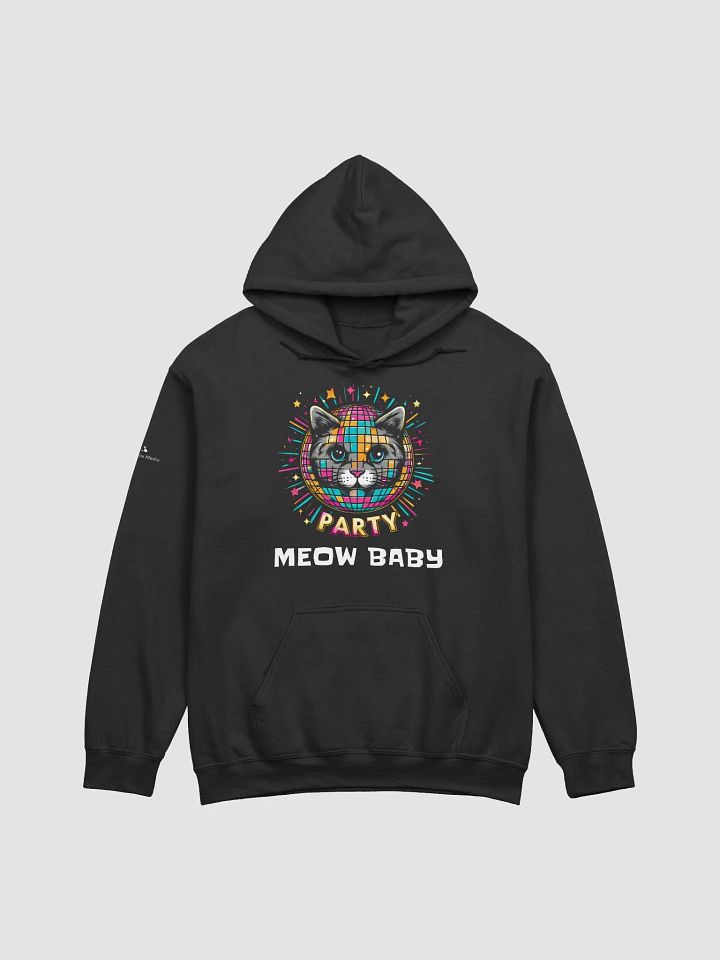 Disco Ball Cat Hoodie - Dark Colors product image (3)