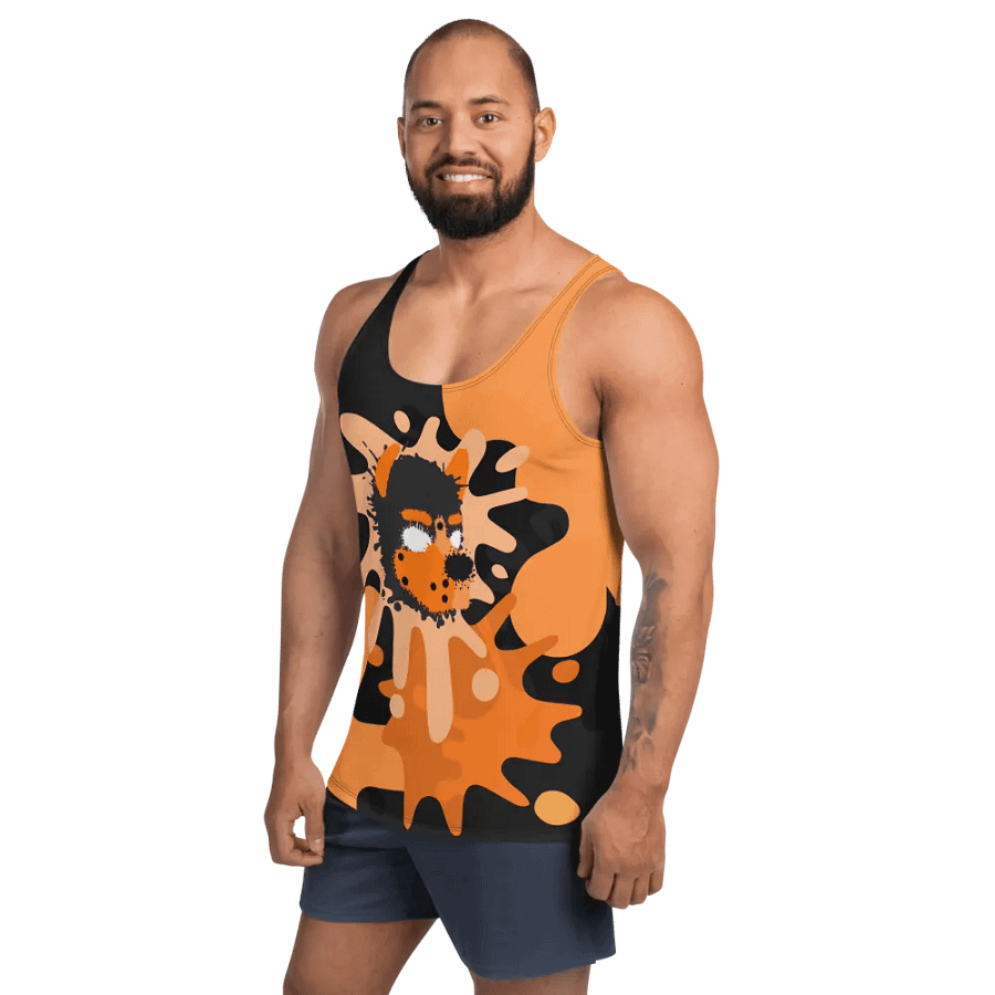 Dark Chaos Splatter Tank - Orange product image (4)