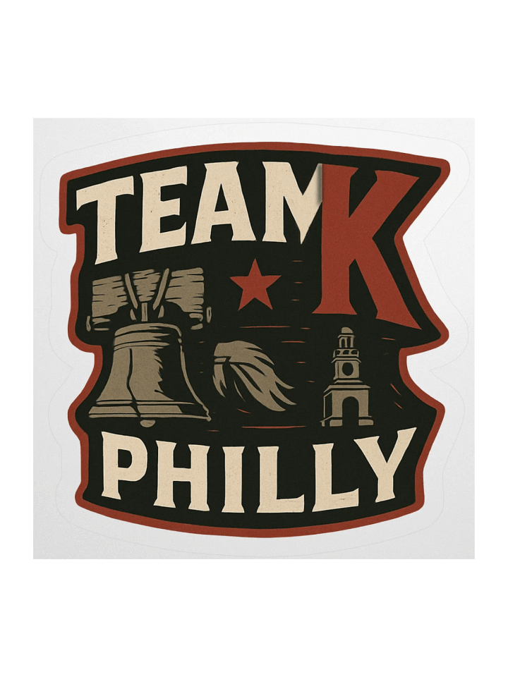 Team K Philly STICKERS product image (2)