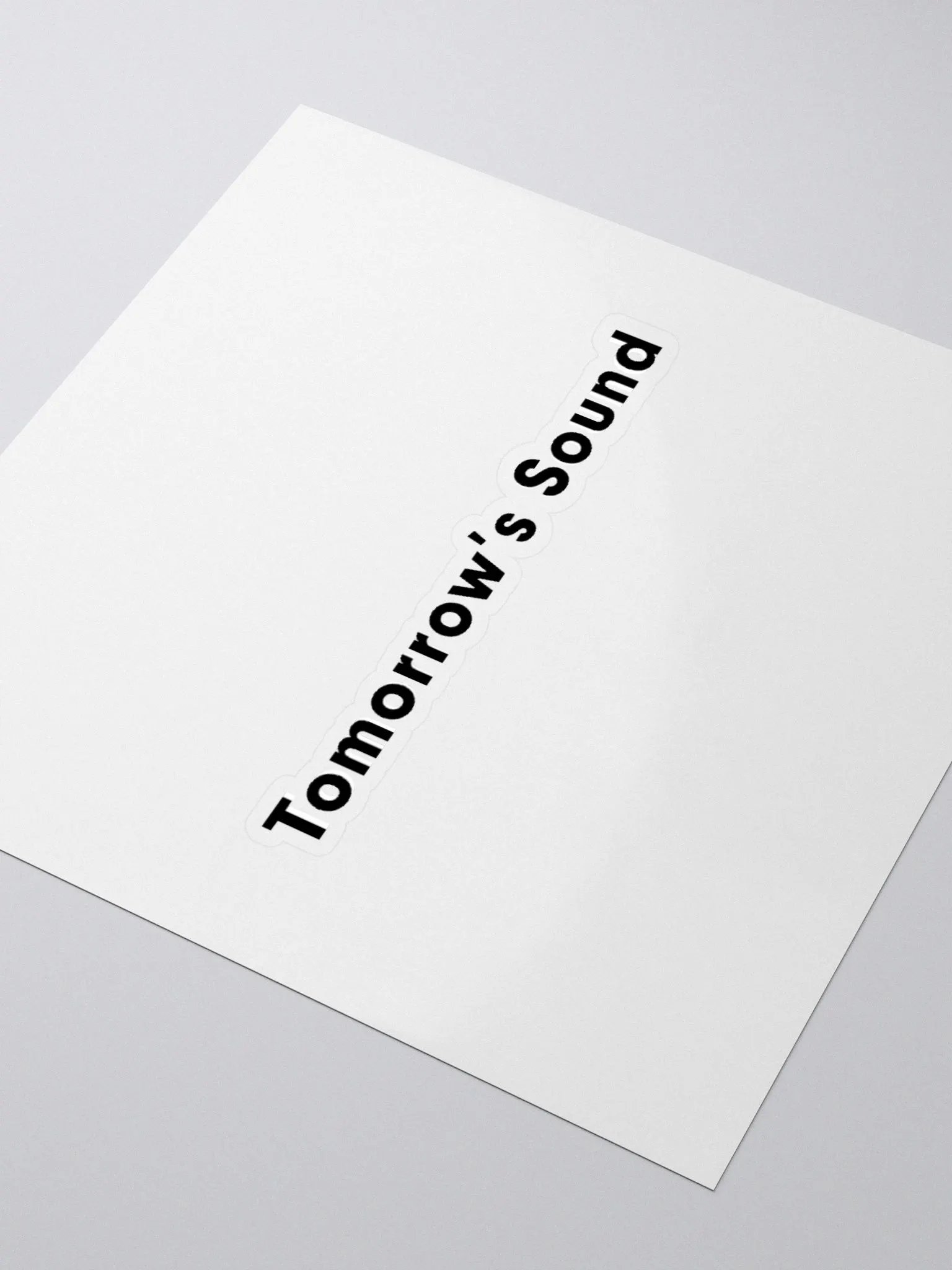 Tomorrow's Sound - Text Sticker product image (3)