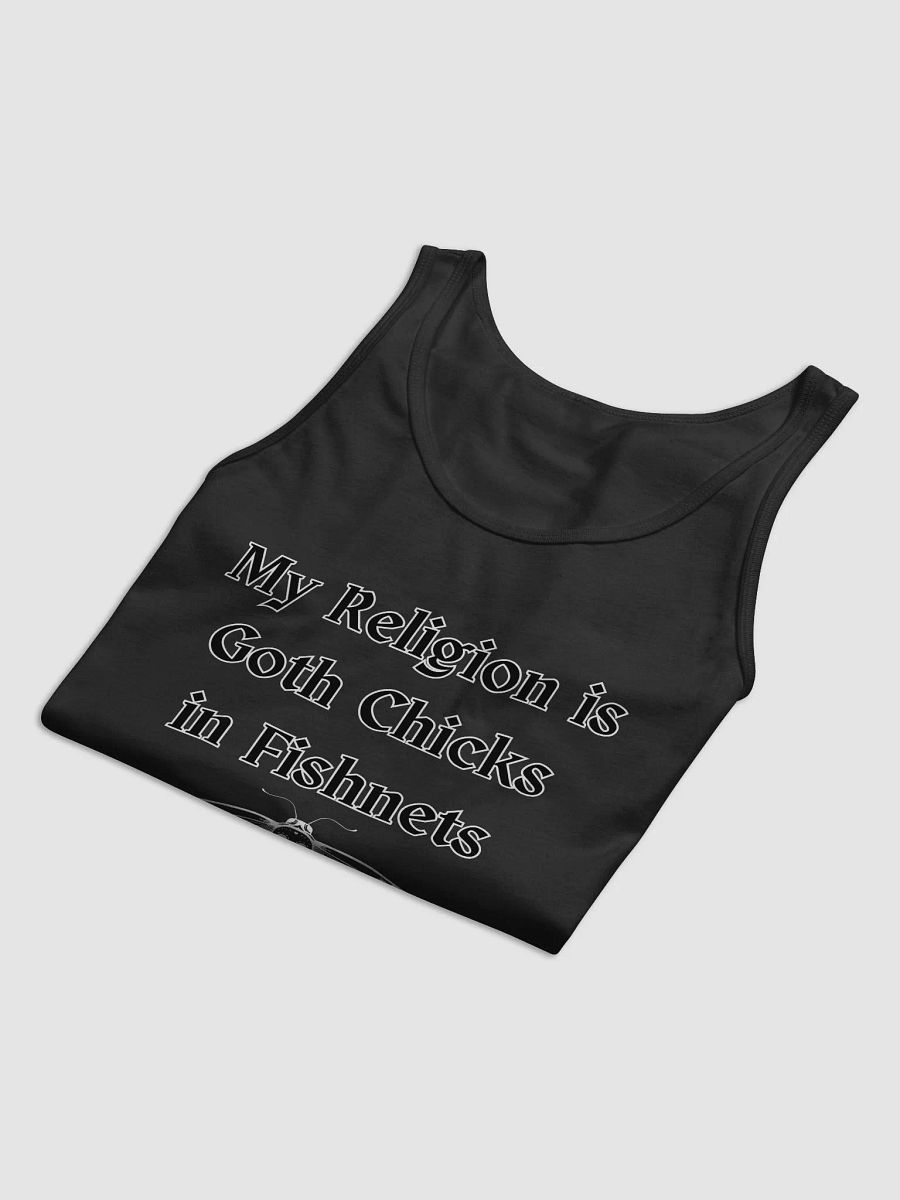 goth chicks in fishnets tanktop product image (5)