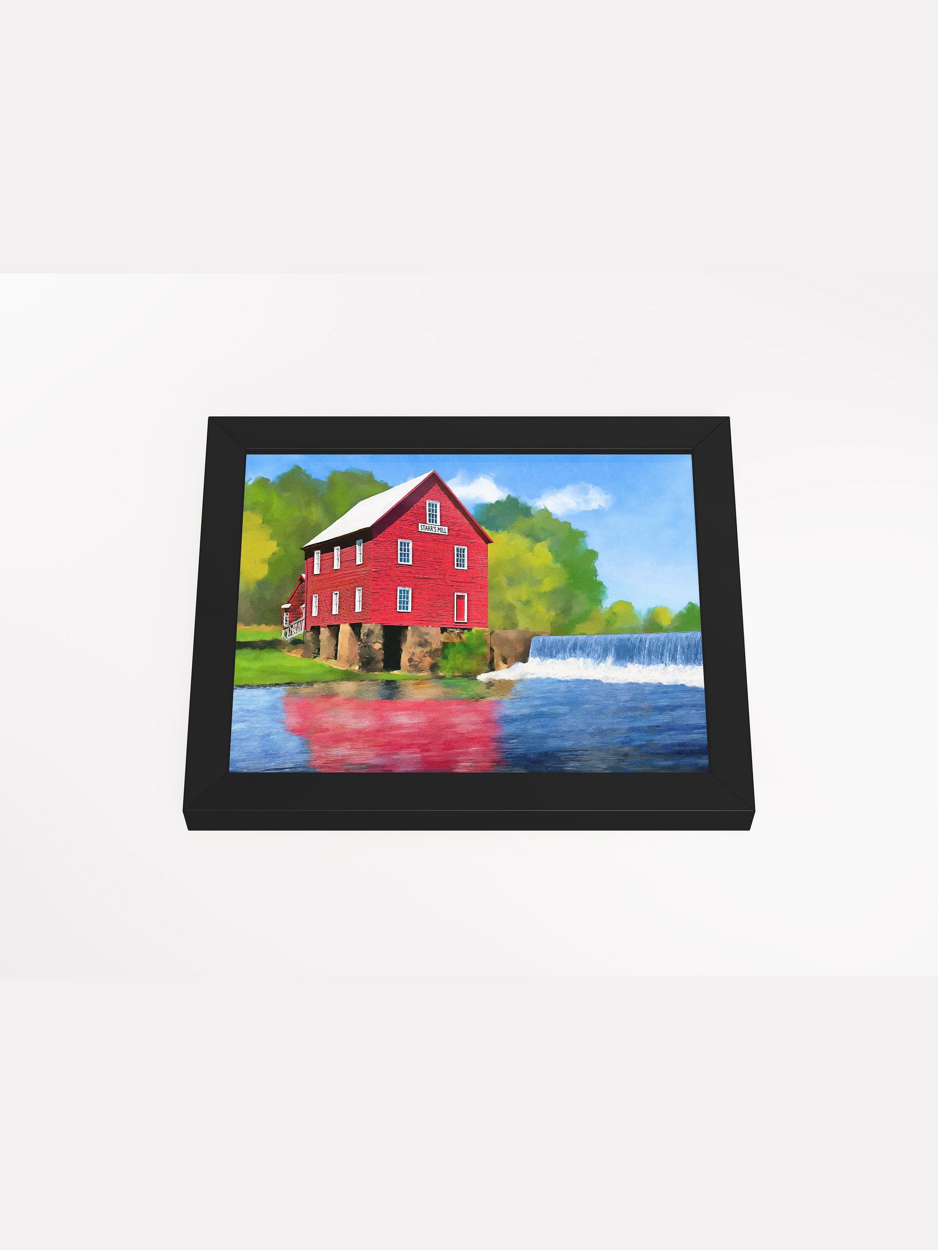 Starr’s Mill – Georgia Studio Framed Print product image (3)