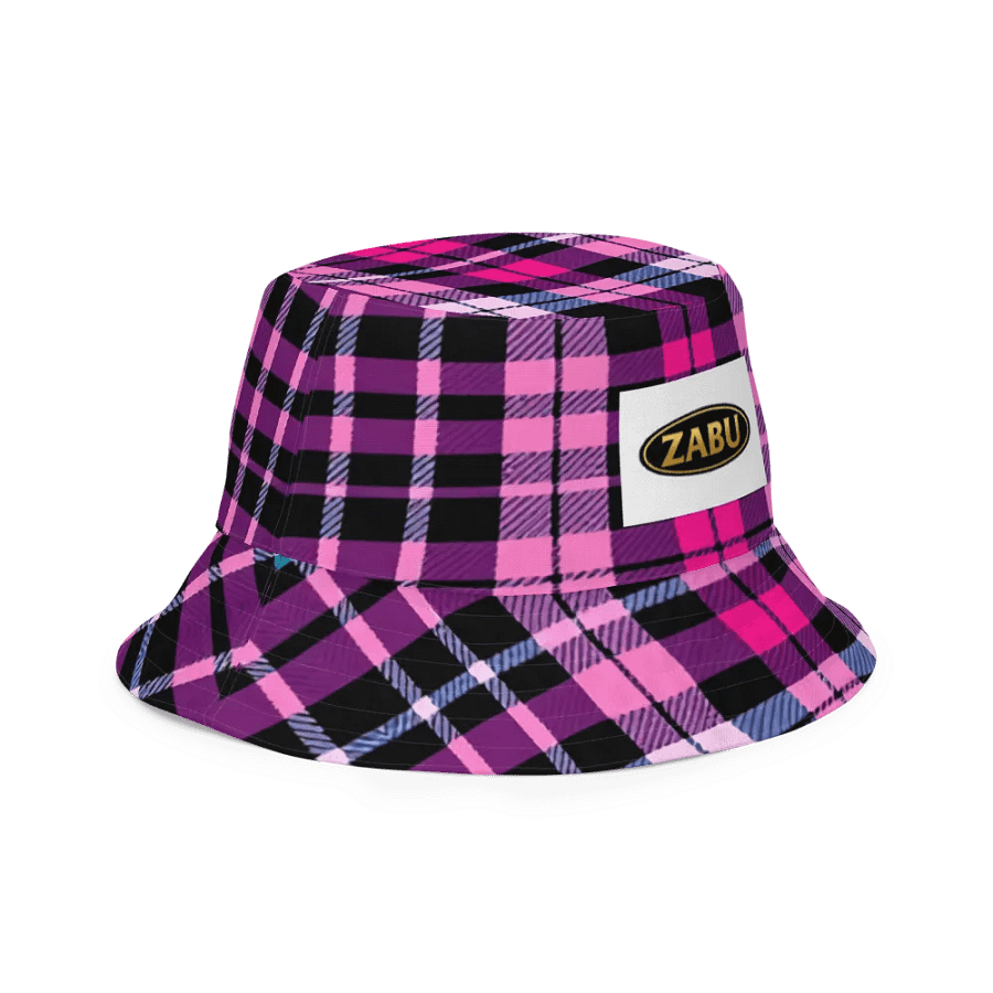 Plaid Fusion Reversible Bucket Hat product image (3)