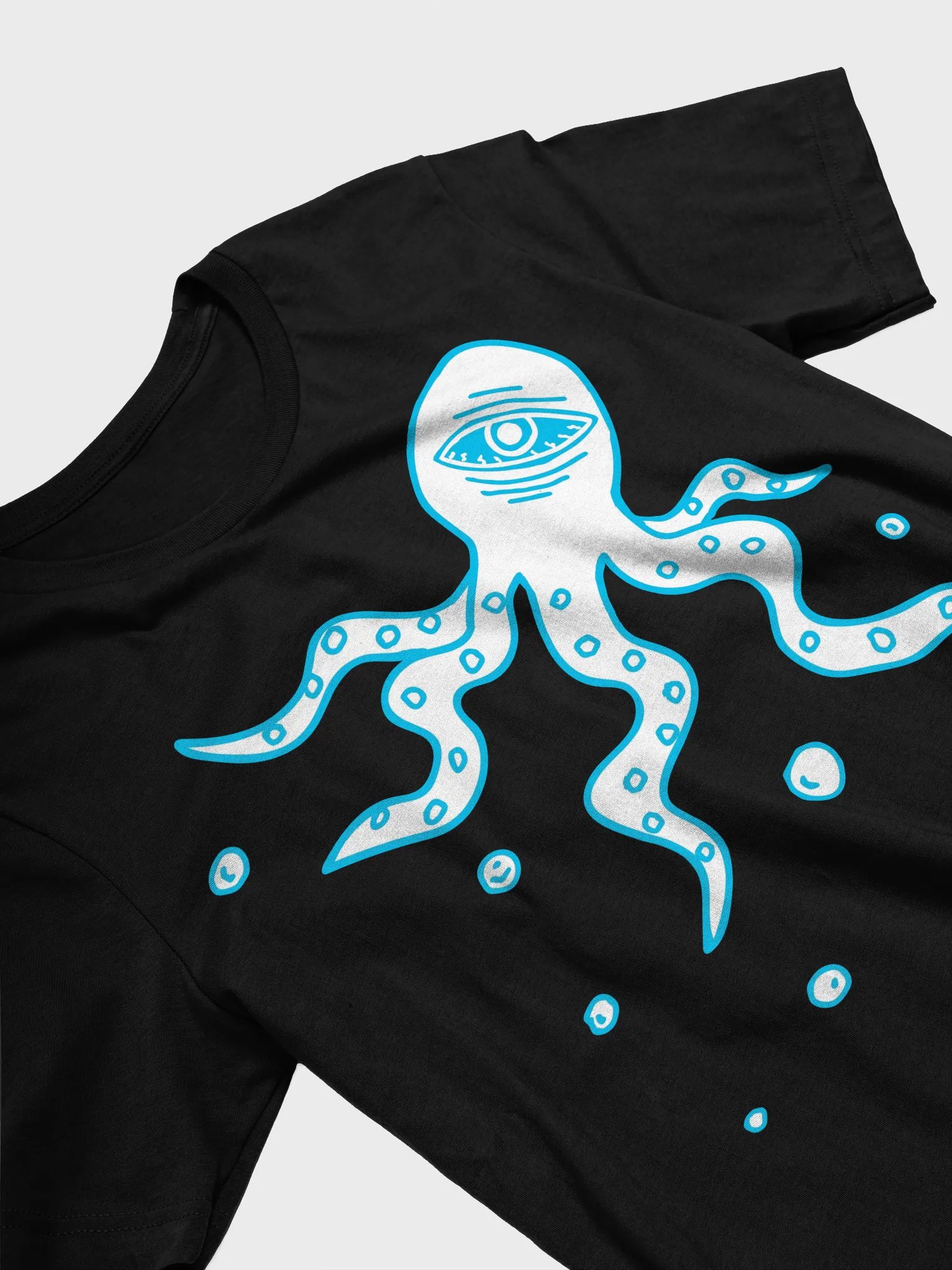 White Octopus T-Shirt product image (30)