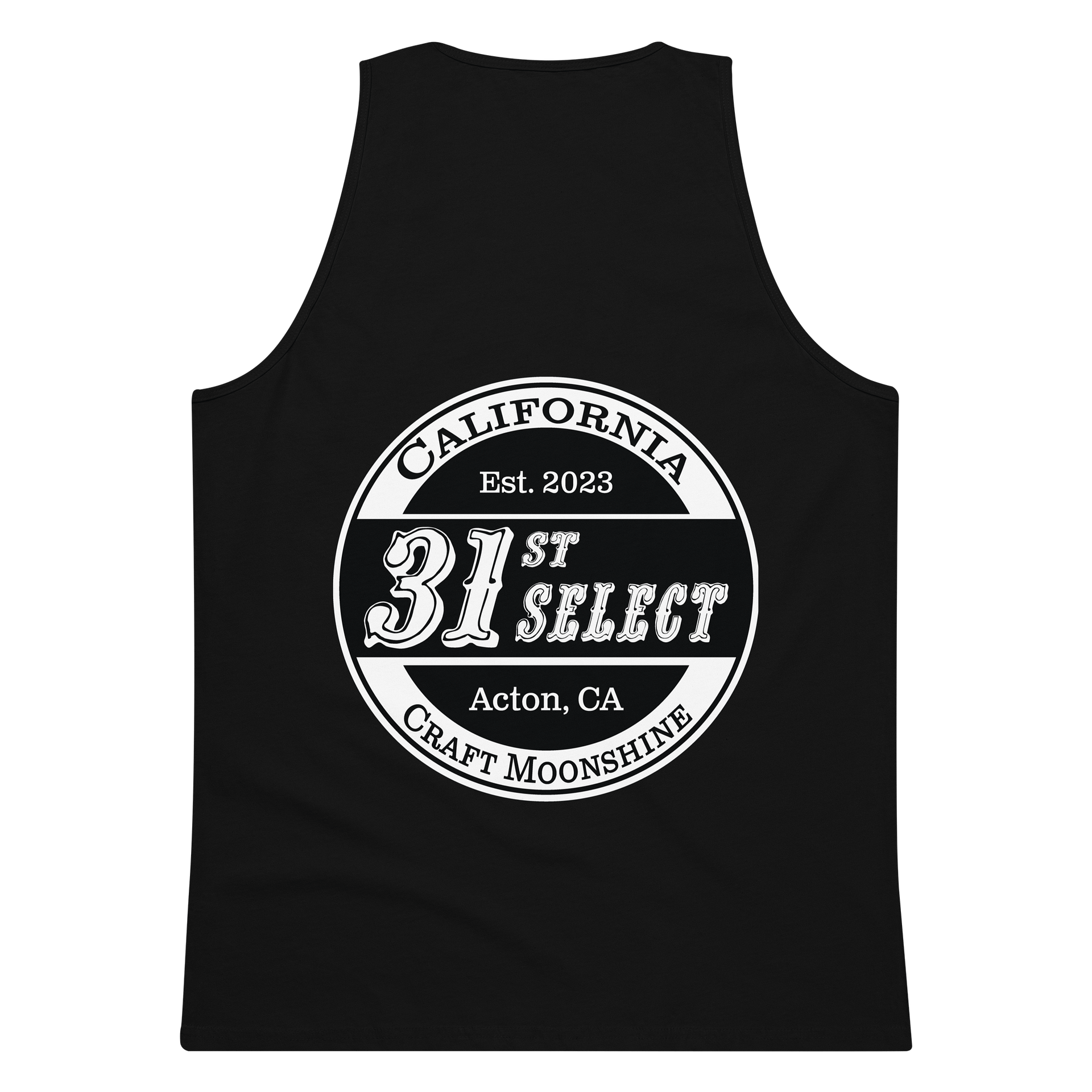 "Button" Black Tank product image (7)