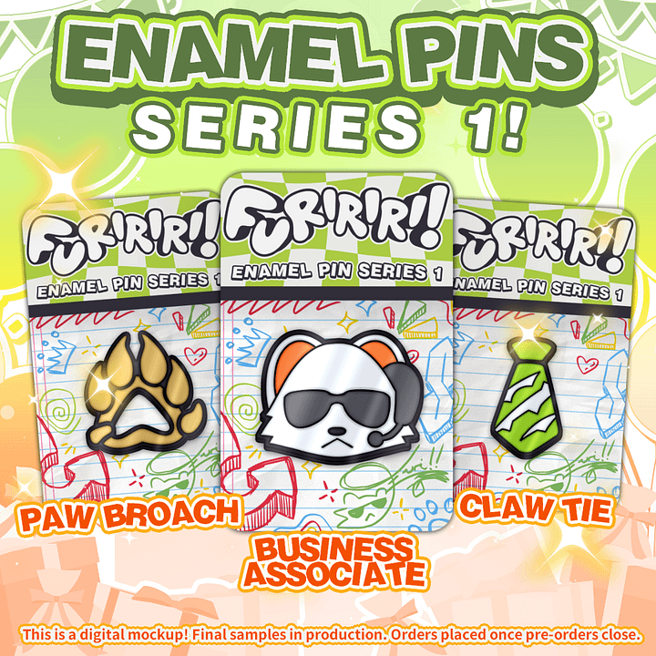 Furi Series 1 Enamel Pins [PREORDER] product image (1)