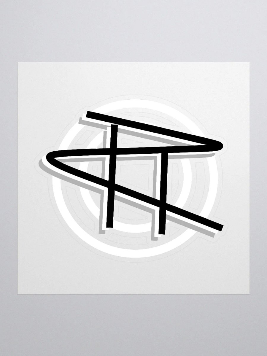 RH Monochrome Logo Kiss Cut Sticker product image (1)