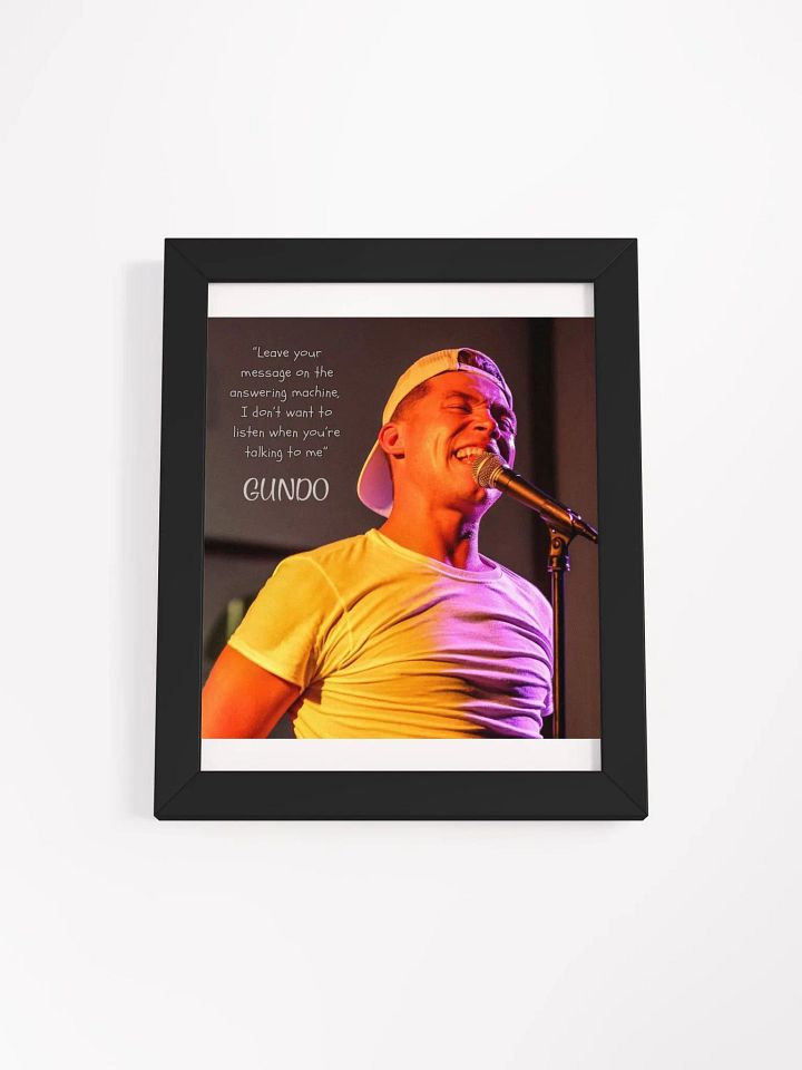 Ethereal Blackness Framed Gundo Poster product image (1)