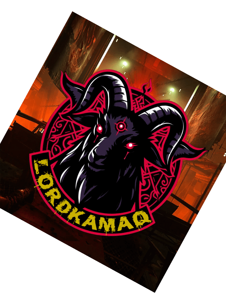 Mark of the Kvlt: LordKamaq Logo Sticker product image (4)