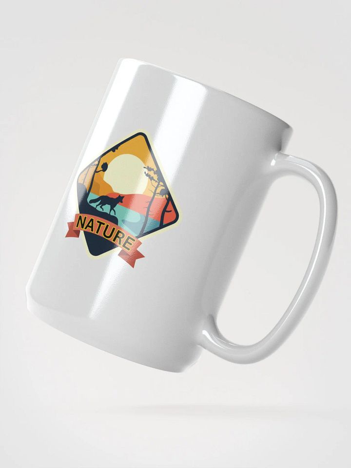 Wild Nature White Glossy Mug product image (2)