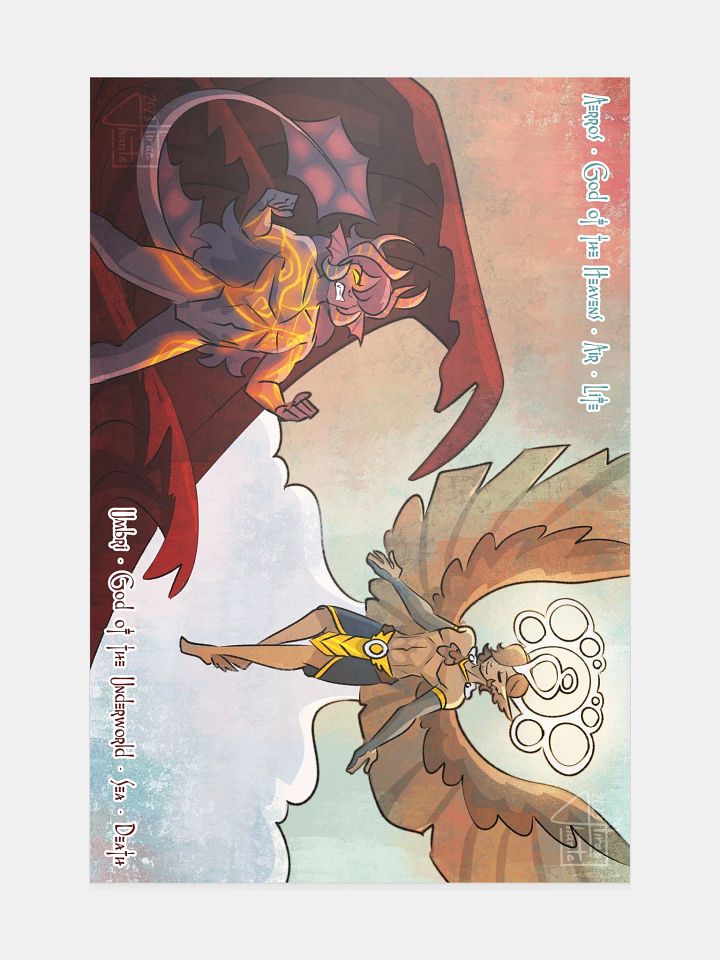 Gods of Kel'Tora Poster product image (1)