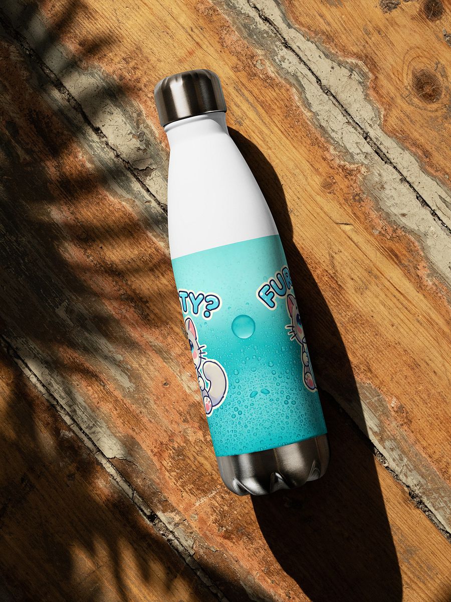 Fur-sty? Stainless Steel Water Bottle product image (3)