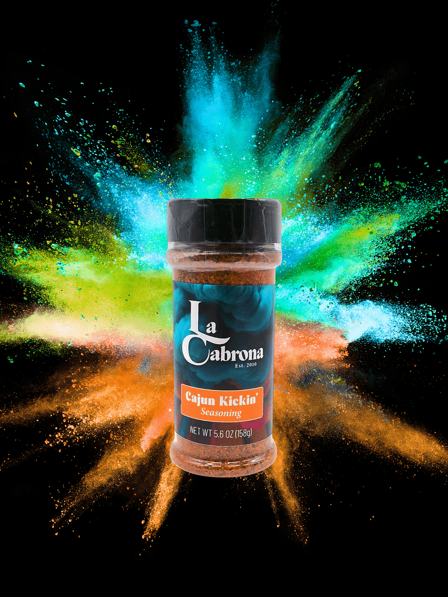La Cabrona Foods Cajun Kickin' Seasoning, Bold Authentic Mexican-Style Seasoning product image (1)