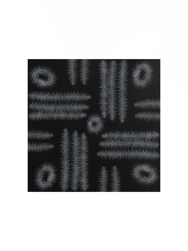 Minimalist geometry in black and white Poster product image (1)