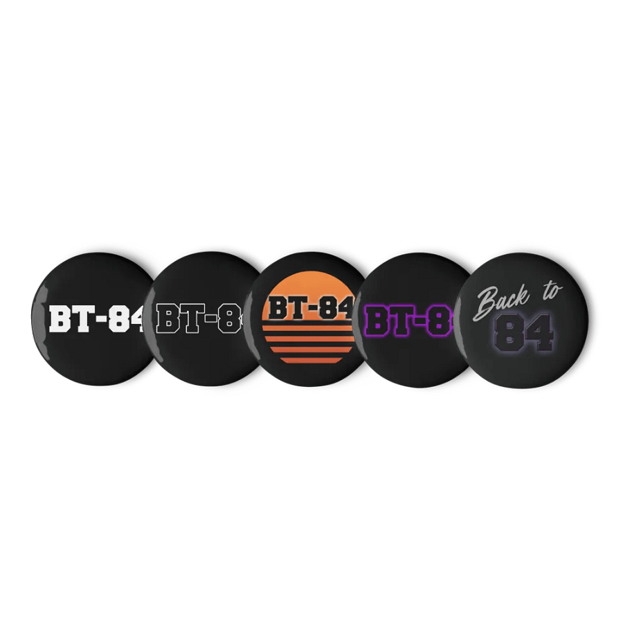BT-84 Pin Buttons Set product image (2)