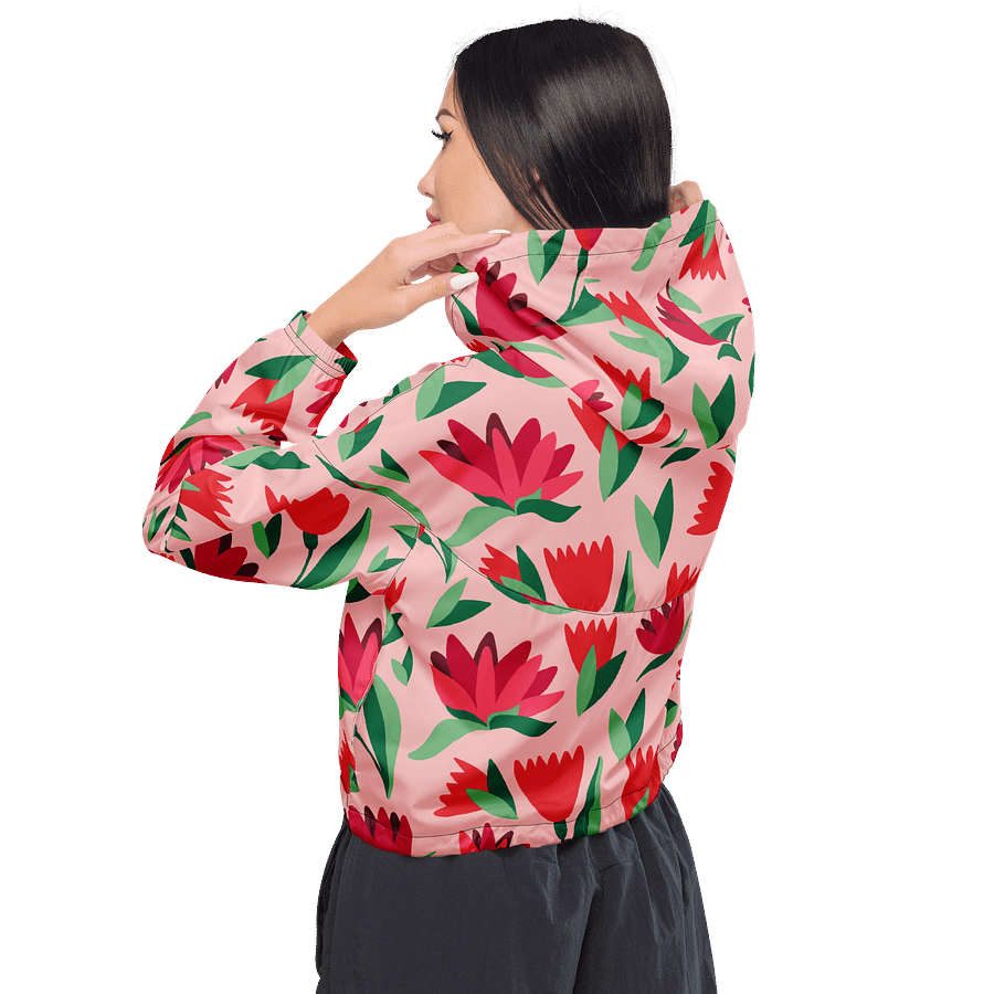 Cosmic Rose Women's Windbreaker product image (5)