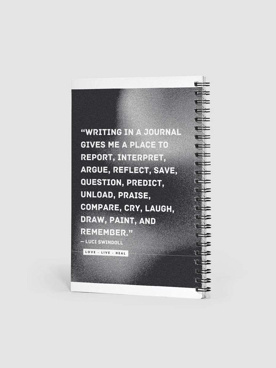 LOVE LIVE HEAL Journaling Journey Notebook product image (2)
