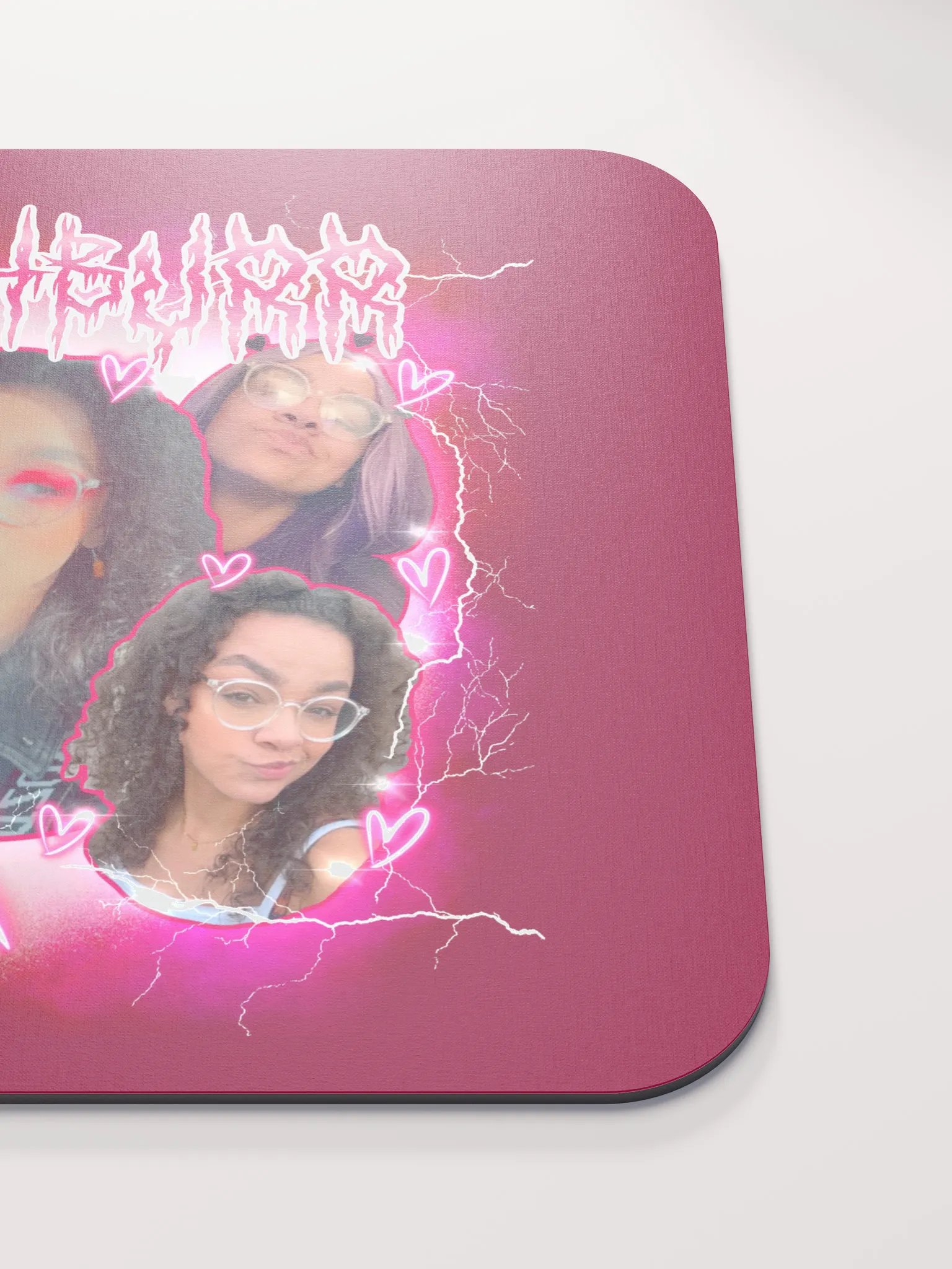 Electric Heart Mouse Pad product image (5)