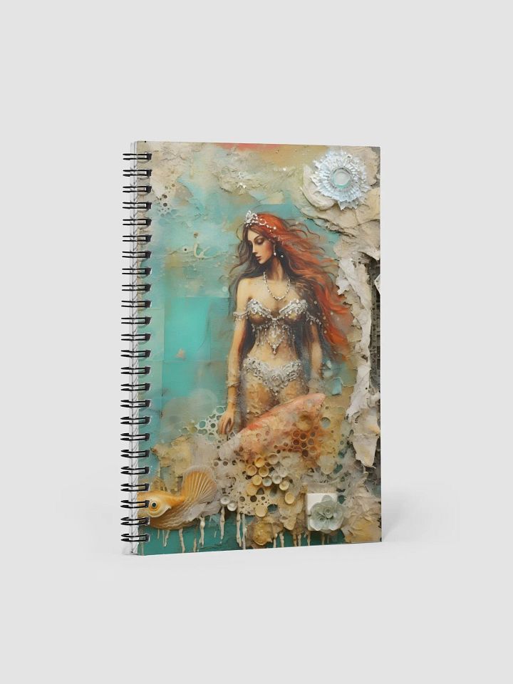 Oceanic Mermaid Dreams Spiral Notebook product image (1)