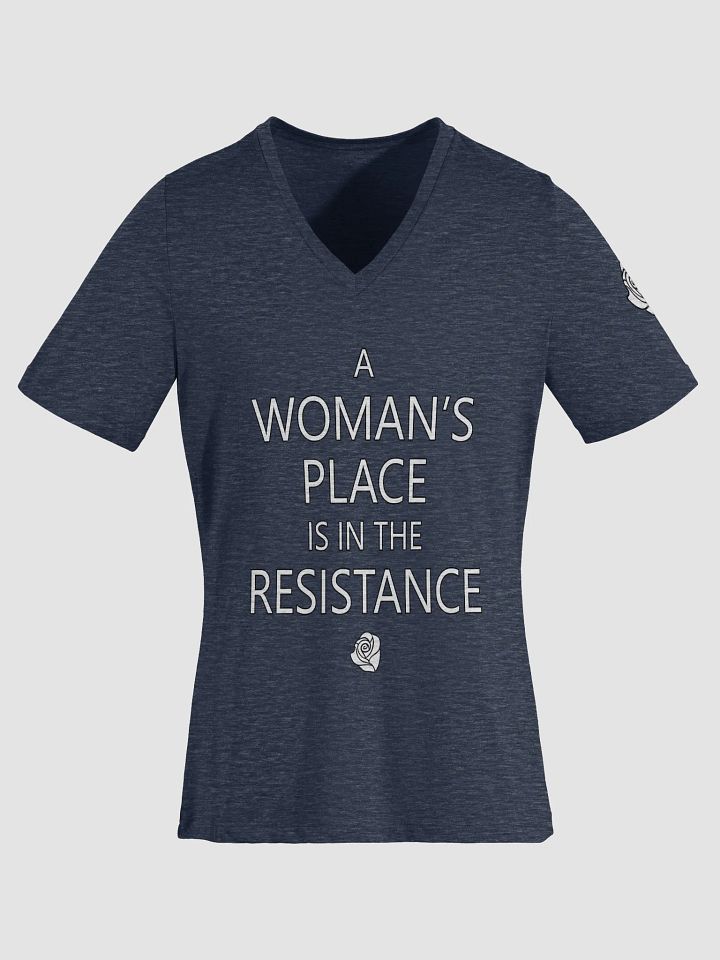A Woman's Place Relaxed V-Neck T-Shirt product image (29)