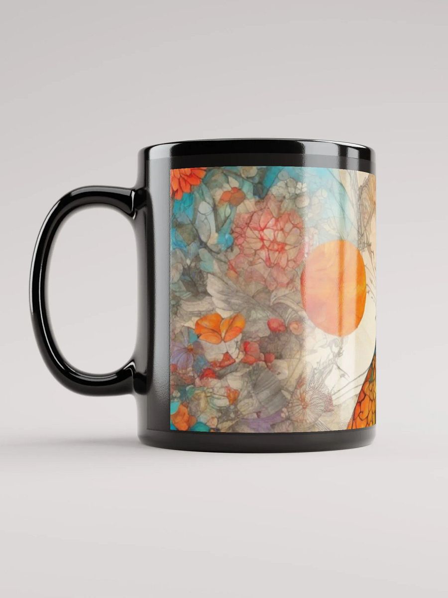 Whimsical Japanese Style Bird Mug product image (12)